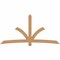 Ekena Millwork Davenport Timber Gable Bracket, Western Red Cedar, 108"W x 54"H x 1 1/2"D x 5 1/2"F, 12/12 Pitch GBW108X54X0206DAV00SWR - alternate 1
